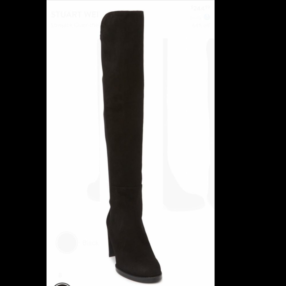 NWT Stuart Weitzman Lowjack Over-The-Knee Boots, 6M
